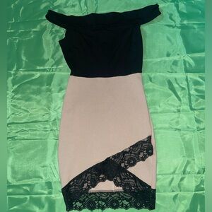 FASHION NOVA OFF SHOULDER DRESS